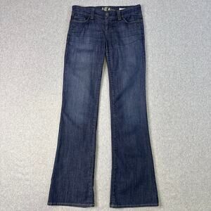 Los Angeles !It Jeans Blue Women 28 Long Diva Flare Denim Soft Stretch Mid-Rise